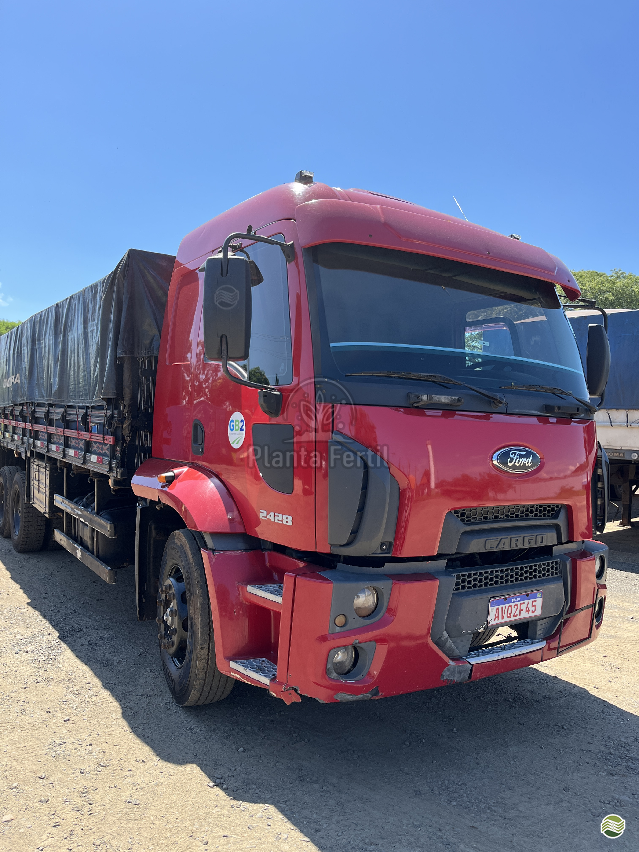 CAMINHAO FORD CARGO 2428 Graneleiro Truck 6x2 Planta Fértil LONDRINA PARANÁ PR