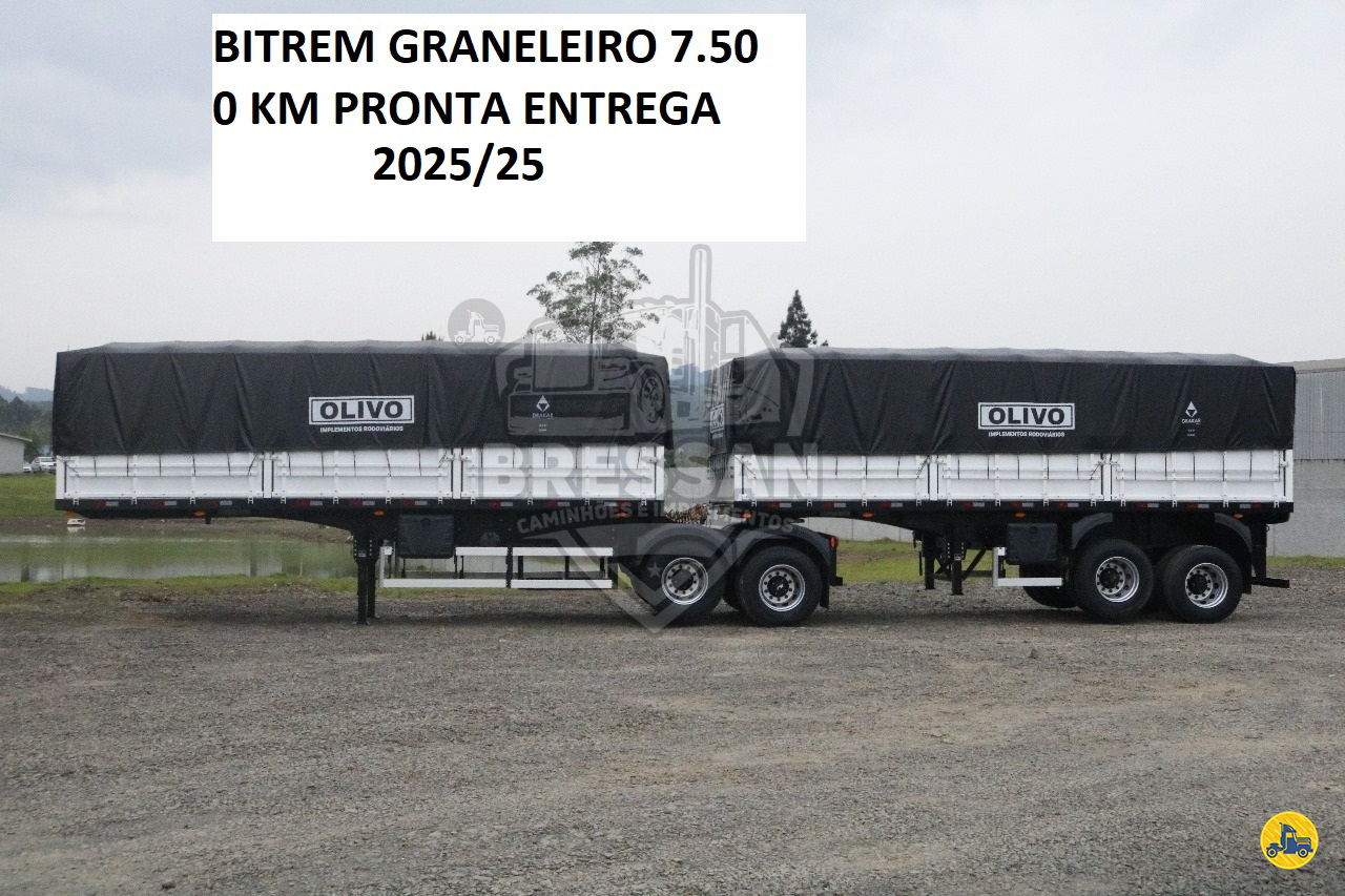CARRETA BITREM GRANELEIRO Bressan Caminhões e Carretas ADAMANTINA SÃO PAULO SP