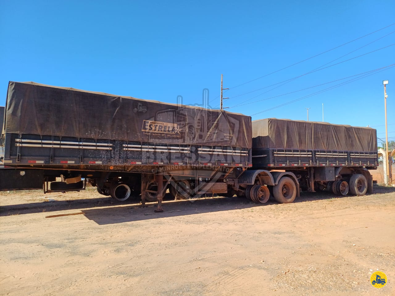 CARRETA BITREM GRANELEIRO Bressan Caminhões e Carretas ADAMANTINA SÃO PAULO SP