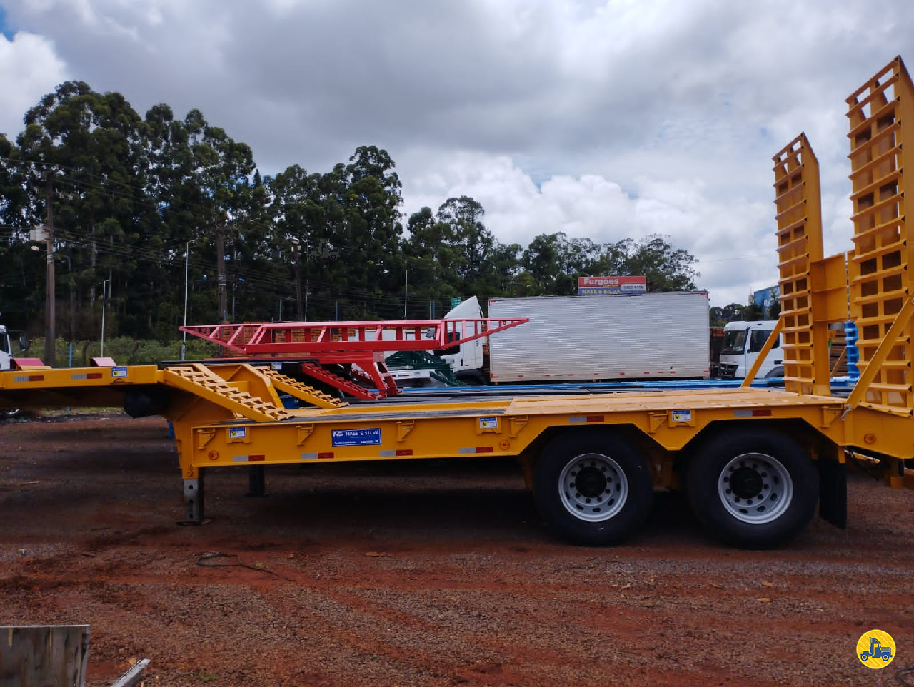 CARRETA SEMI-REBOQUE PRANCHA Reta Nass e Silva Implementos Rodoviários CASCAVEL PARANÁ PR