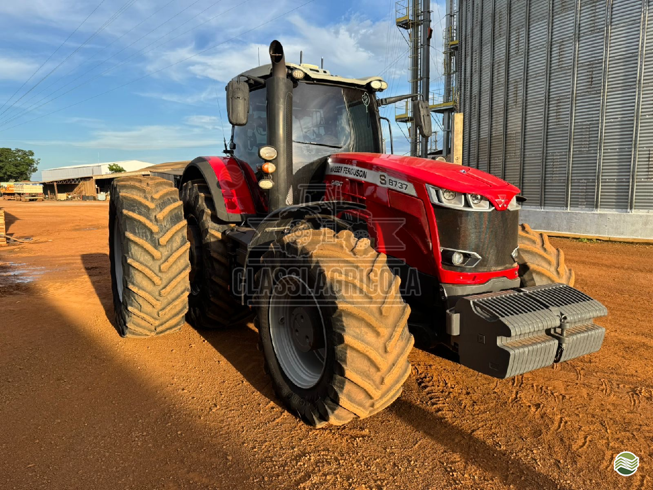TRATOR MASSEY FERGUSON MF 8737 Tração 4x4 Classi.Agrícola ASTORGA PARANÁ PR
