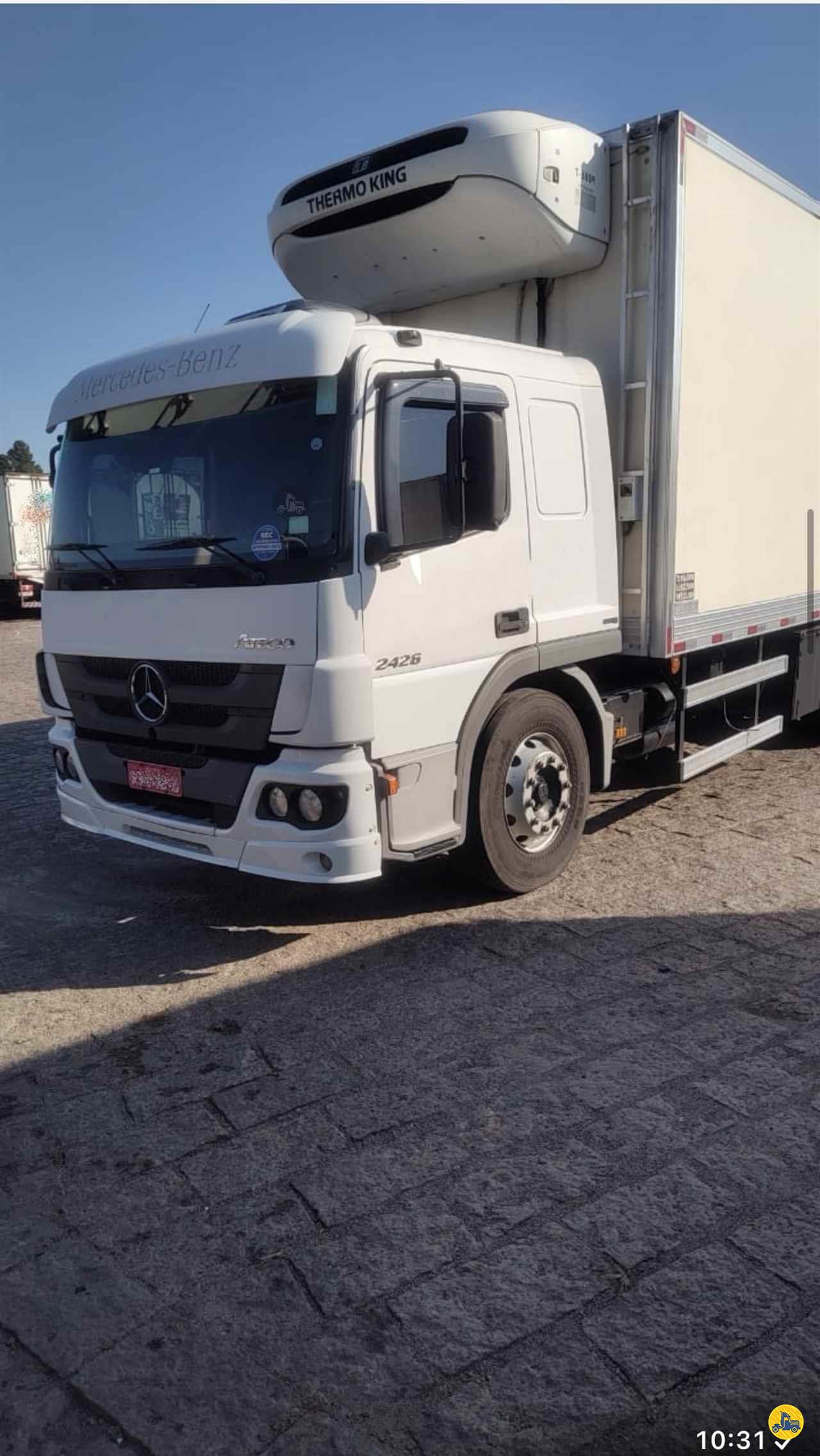CAMINHAO MERCEDES-BENZ MB 2426 Baú Frigorífico Truck 6x2 Loja dos Caminhões RIO DE JANEIRO RIO DE JANEIRO RJ