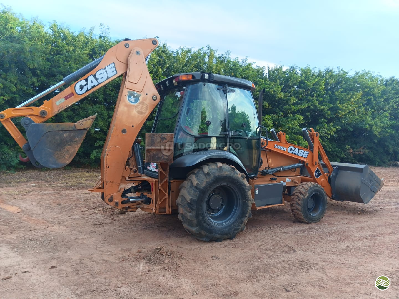 RETRO ESCAVADEIRA CASE 580N Tração 4x2 Usado Agro Máquinas Agrícolas RONDONOPOLIS MATO GROSSO MT