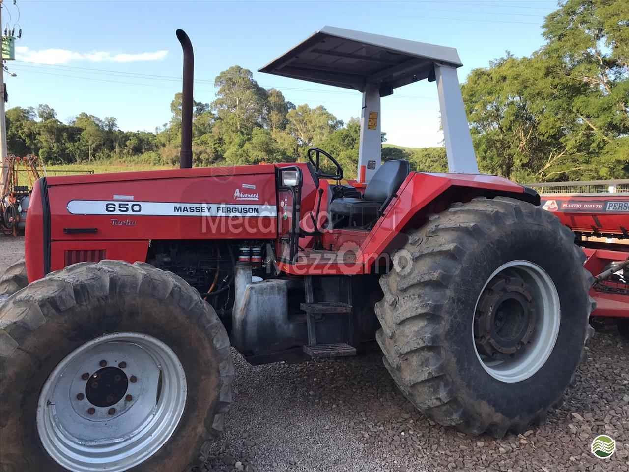 TRATOR MASSEY FERGUSON MF 650 Tração 4x4 Mezzomo Agrícola SERAFINA CORREA RIO GRANDE DO SUL RS