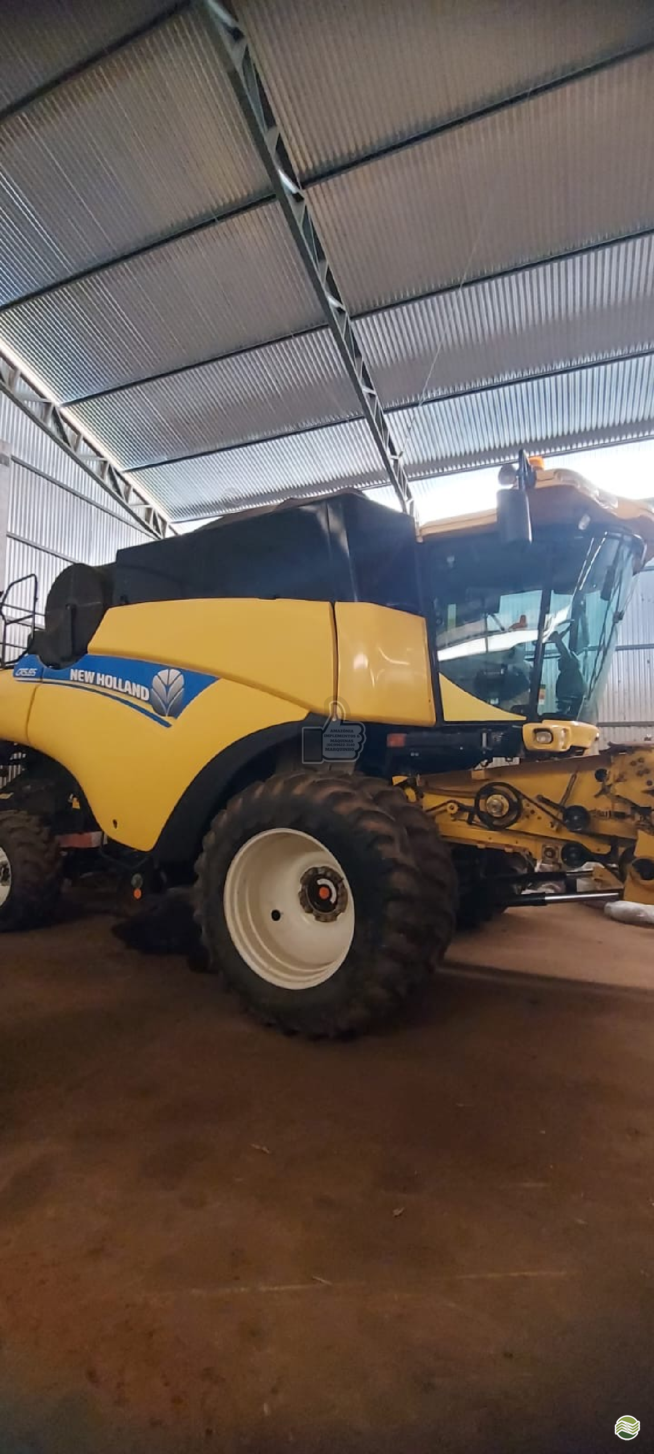 COLHEITADEIRA NEW HOLLAND CR 6080 Amazônia Agrícola   CAMPO VERDE MATO GROSSO MT