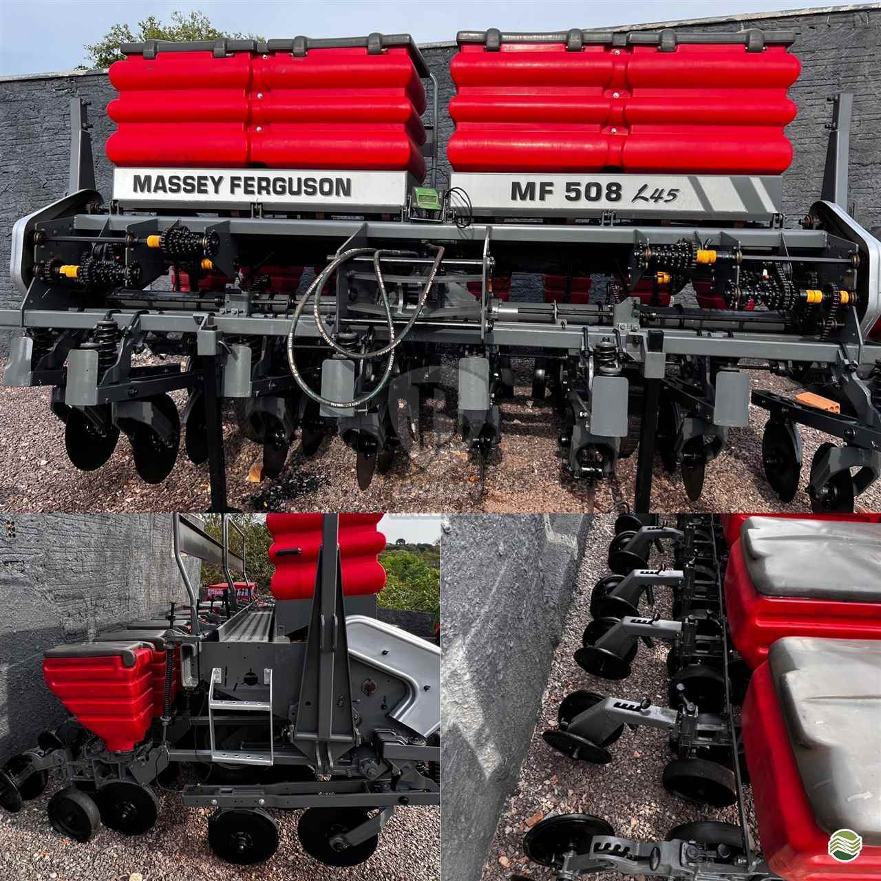 PLANTADEIRA MASSEY FERGUSON MF 508 Braun Máquinas Agrícolas  CASCAVEL PARANÁ PR