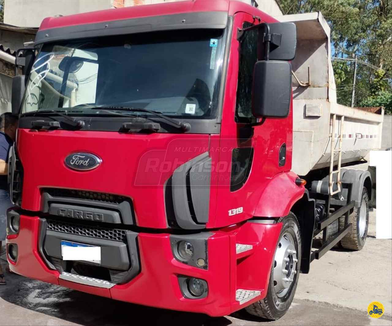 CAMINHAO FORD CARGO 1319 Caçamba Basculante Toco 4x2 Robinson Caminhões Multimarcas PORTO FERREIRA SÃO PAULO SP