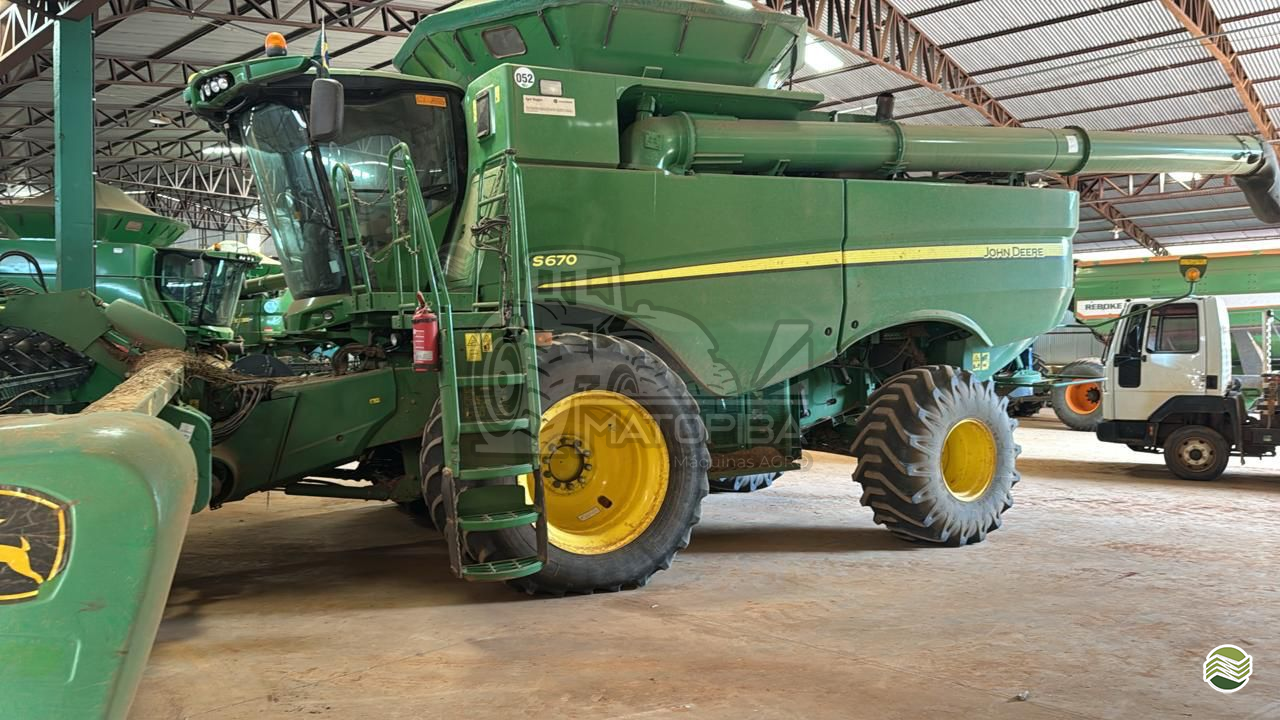COLHEITADEIRA JOHN DEERE JOHN DEERE S670 Matopiba Máquinas Agro MIGUELOPOLIS SÃO PAULO SP