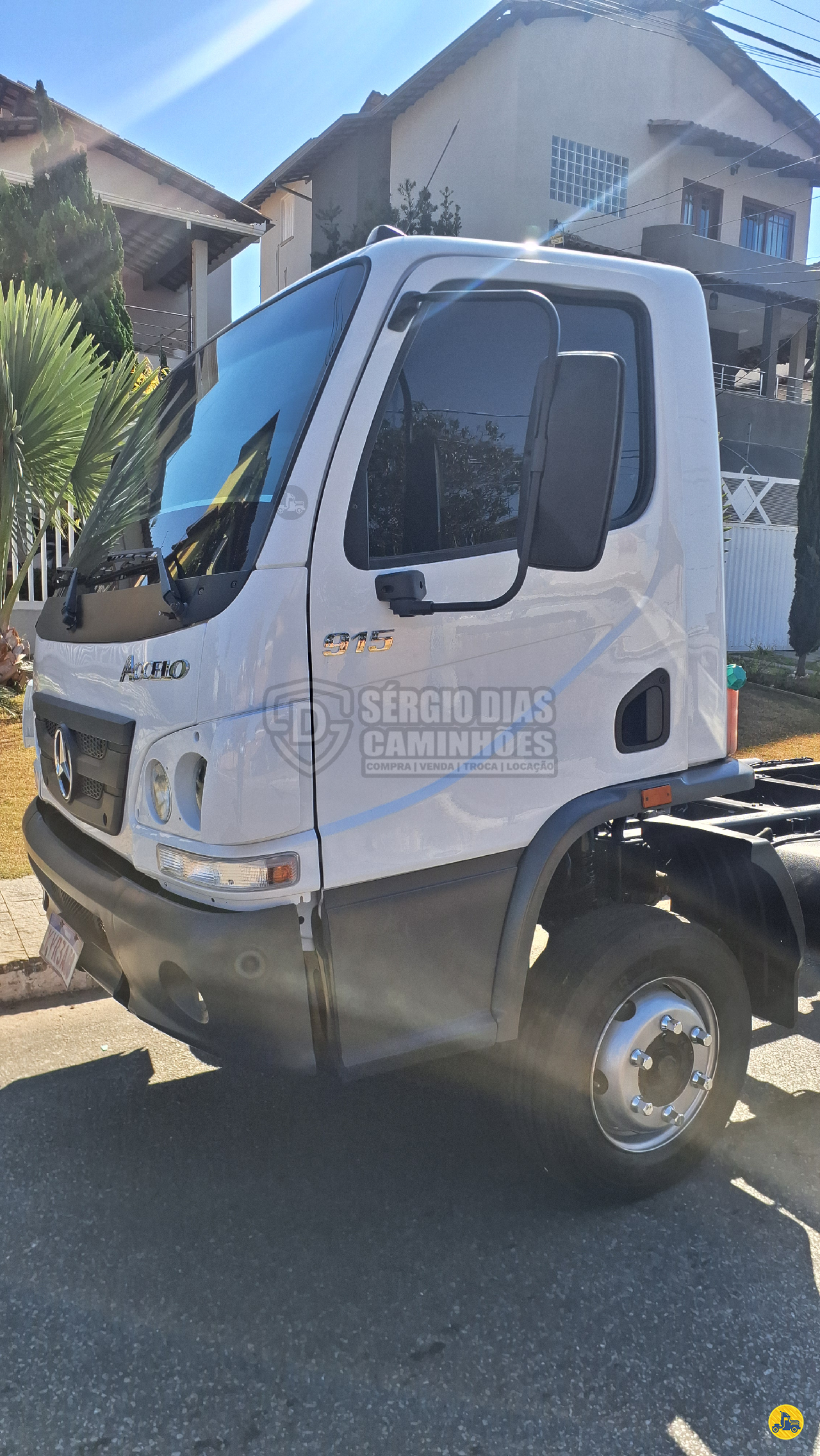 CAMINHAO MERCEDES-BENZ MB 915 Chassis 3/4 4x2 Sérgio Dias Caminhões CONTAGEM MINAS GERAIS MG