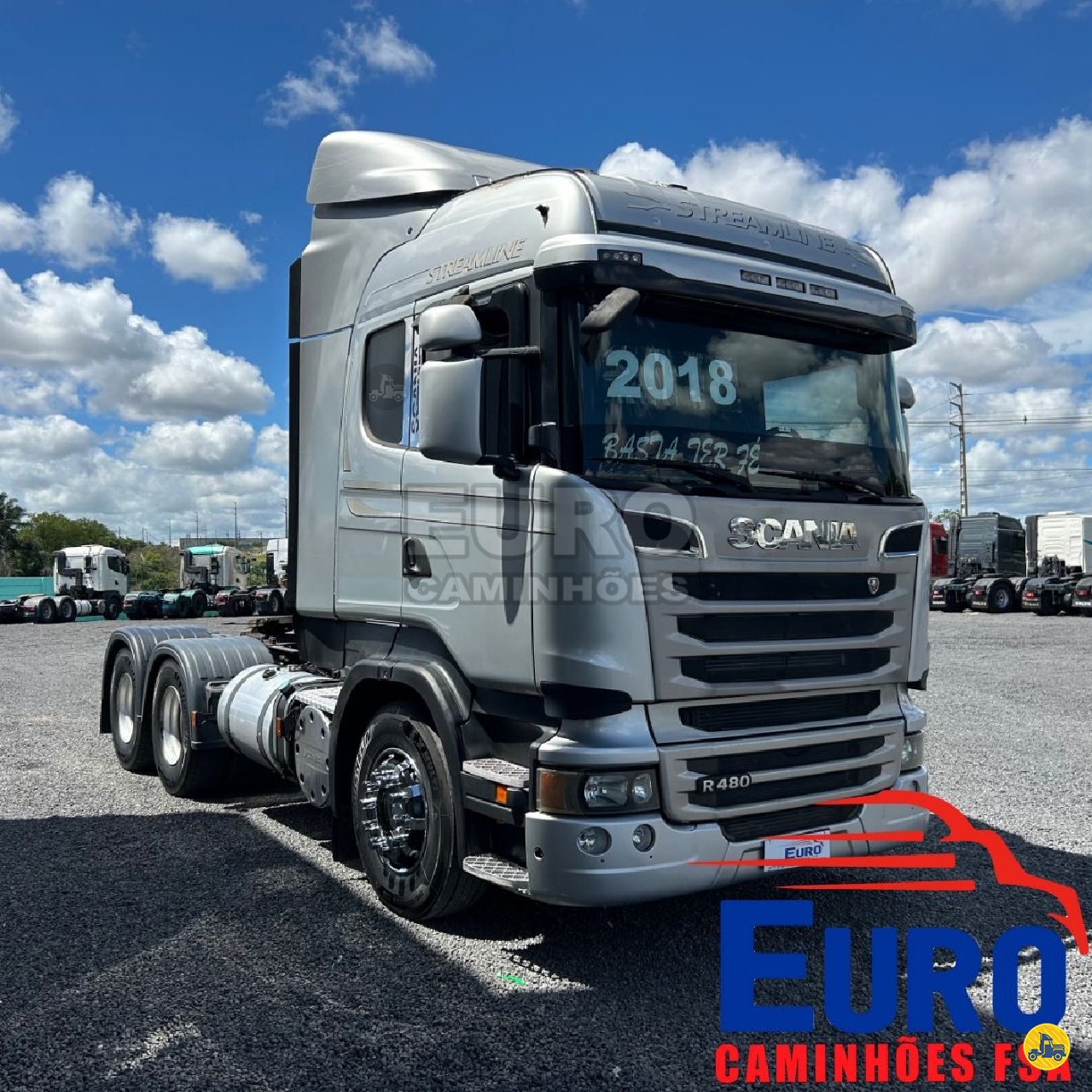 CAMINHAO SCANIA SCANIA R480 Cavalo 6x4 Euro Caminhões FSA FEIRA DE SANTANA BAHIA BA