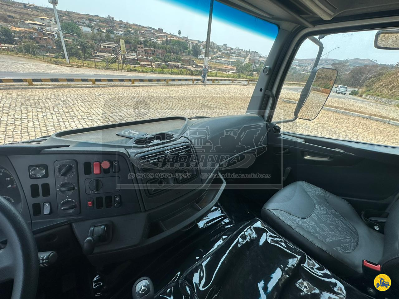 CAMINHAO MERCEDES-BENZ MB 2730 Tanque Pipa Truck 6x4 Cebolinha Caminhões JOAO MONLEVADE MINAS GERAIS MG