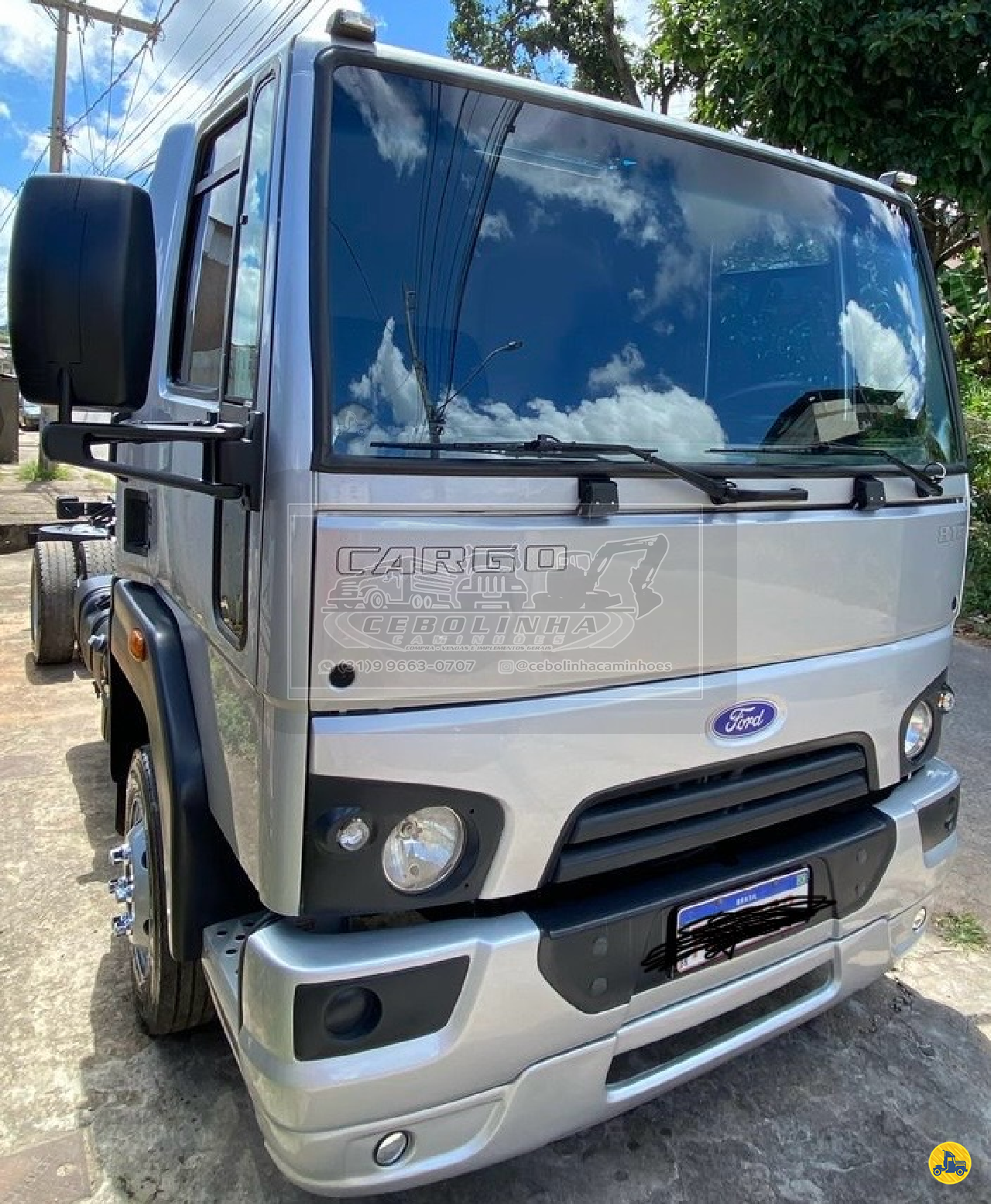 CAMINHAO FORD CARGO 816 Chassis 3/4 4x2 Cebolinha Caminhões JOAO MONLEVADE MINAS GERAIS MG