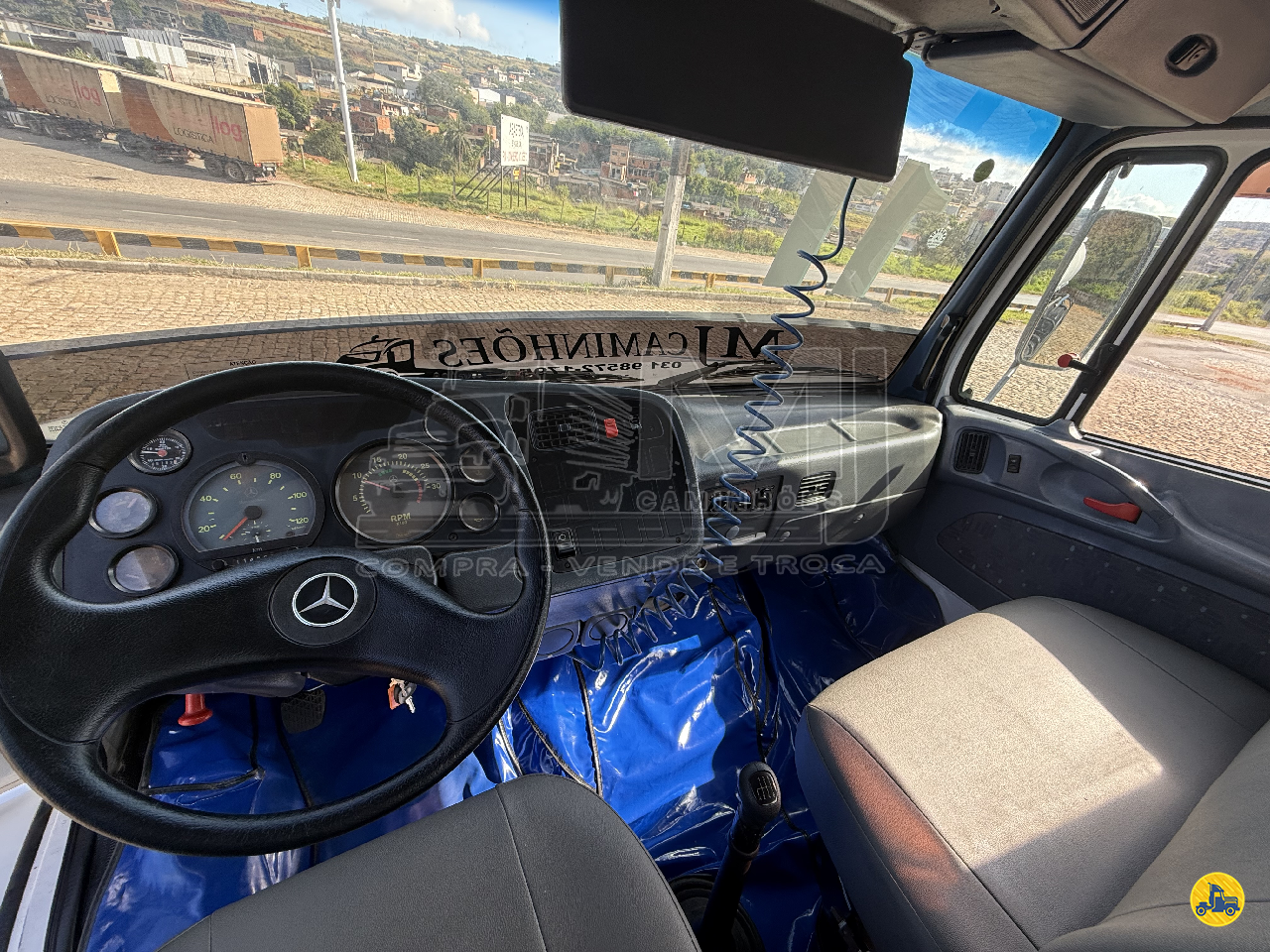 CAMINHAO MERCEDES-BENZ MB 1318 Tanque Pipa Toco 4x2 MJ Caminhões JOAO MONLEVADE MINAS GERAIS MG