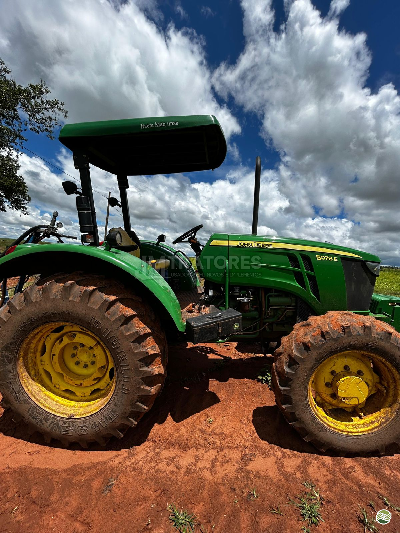 TRATOR JOHN DEERE JOHN DEERE 5078E Tração 4x4 JM Tratores  ADAMANTINA SÃO PAULO SP