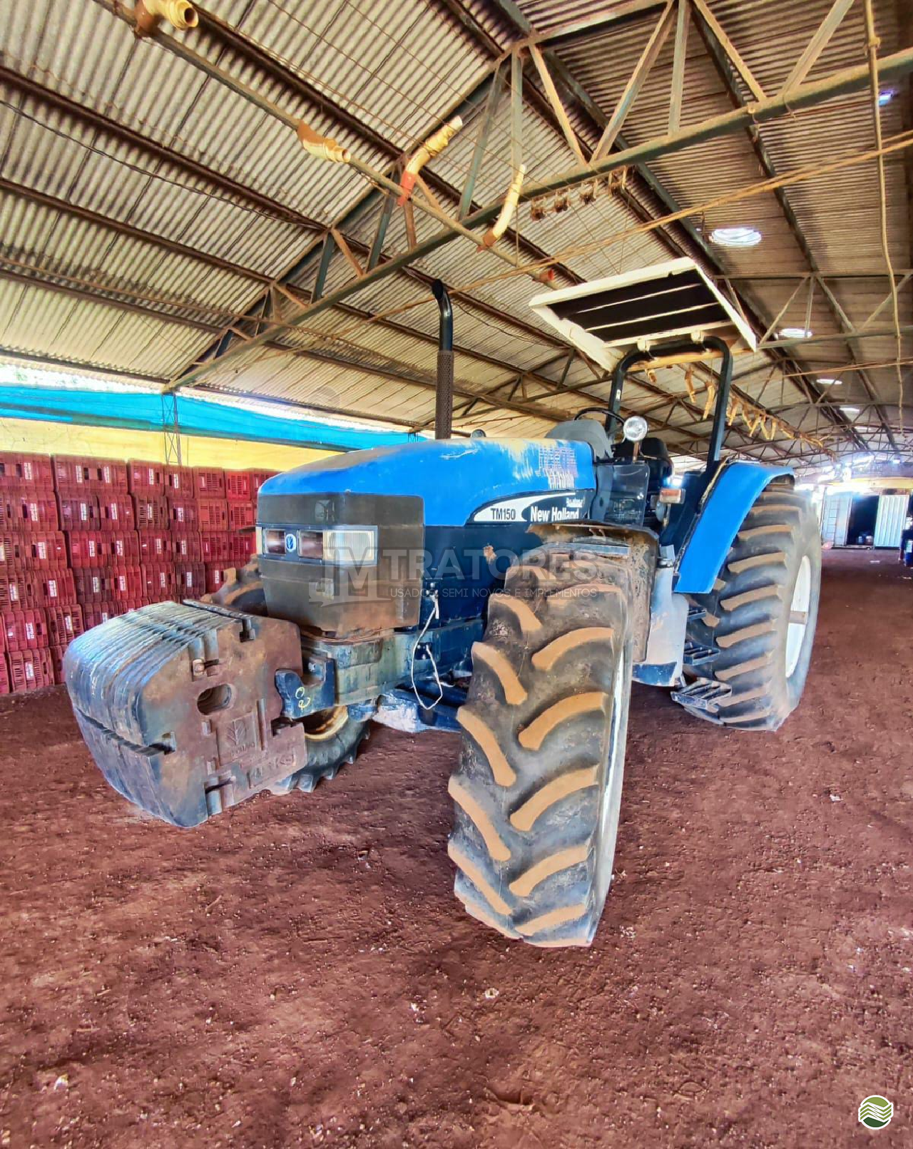TRATOR NEW HOLLAND NEW TM 150 Tração 4x4 JM Tratores  ADAMANTINA SÃO PAULO SP