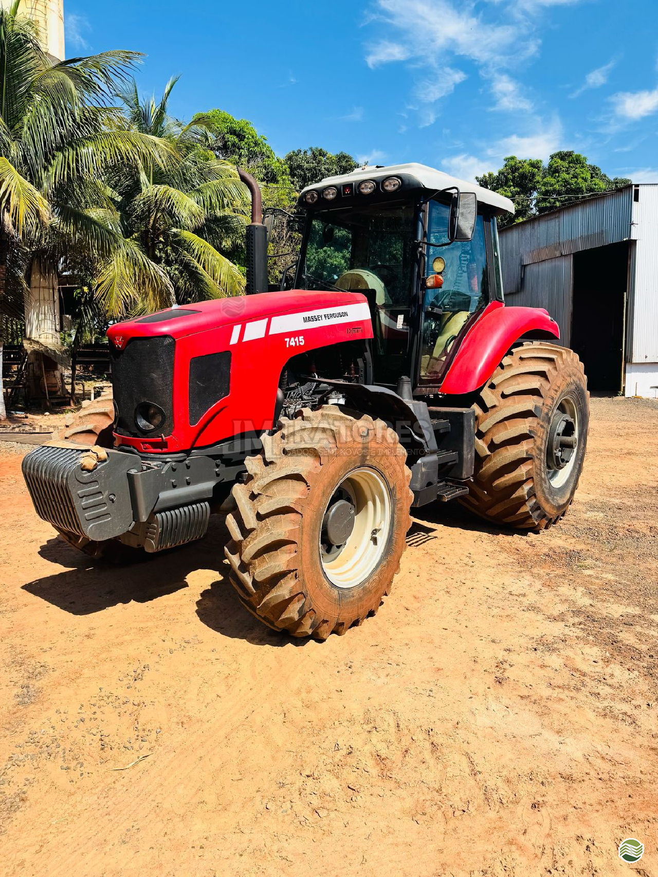 TRATOR MASSEY FERGUSON MF 7415 Tração 4x4 JM Tratores  ADAMANTINA SÃO PAULO SP