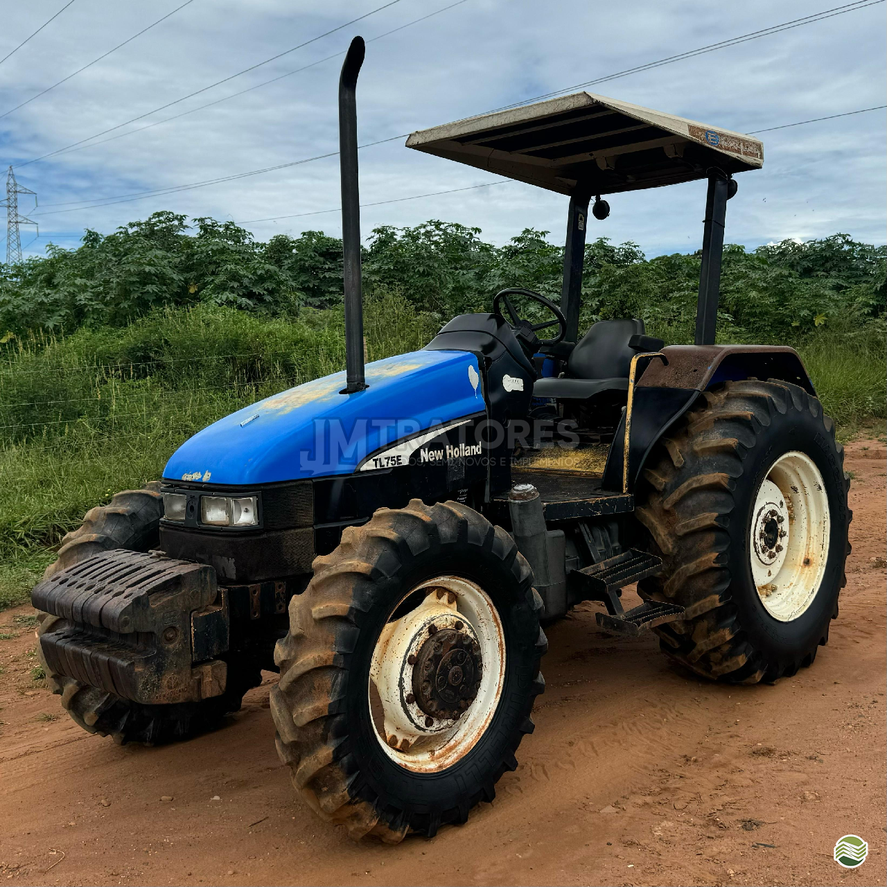 TRATOR NEW HOLLAND NEW TL 75 Tração 4x4 JM Tratores  ADAMANTINA SÃO PAULO SP