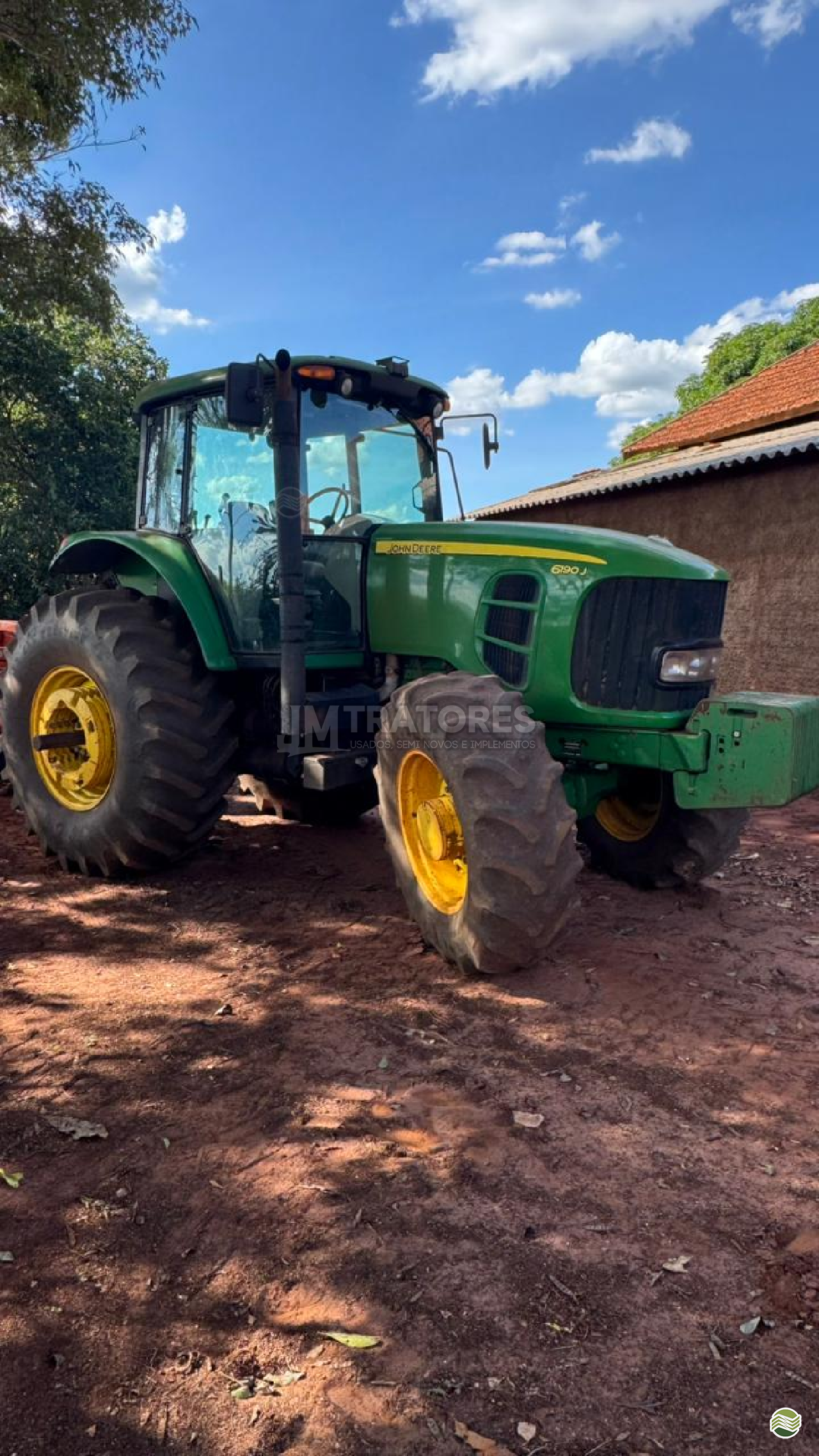 TRATOR JOHN DEERE JOHN DEERE 6190J Tração 4x4 JM Tratores  ADAMANTINA SÃO PAULO SP