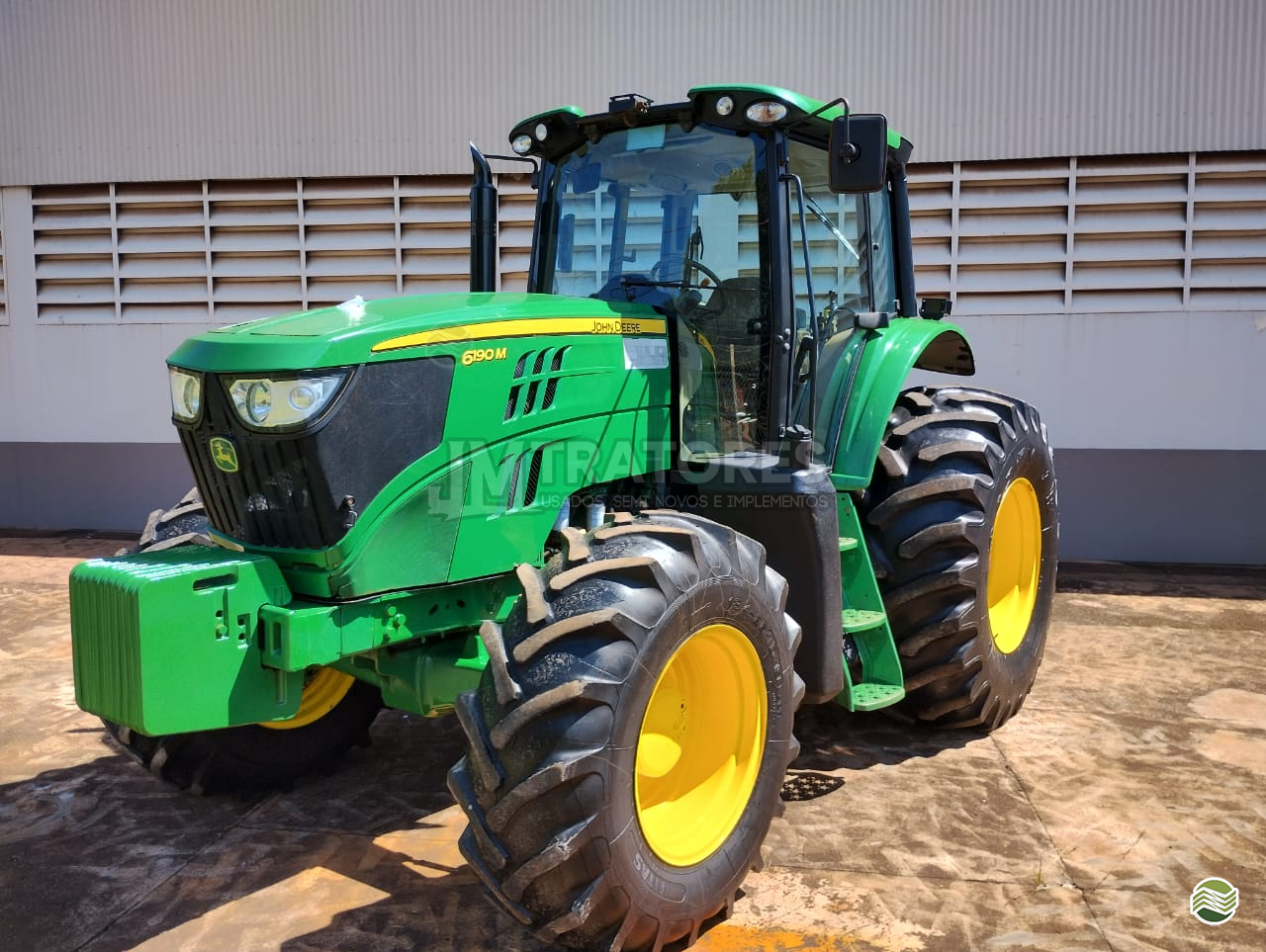 TRATOR JOHN DEERE JOHN DEERE 6190M Tração 4x4 JM Tratores  ADAMANTINA SÃO PAULO SP