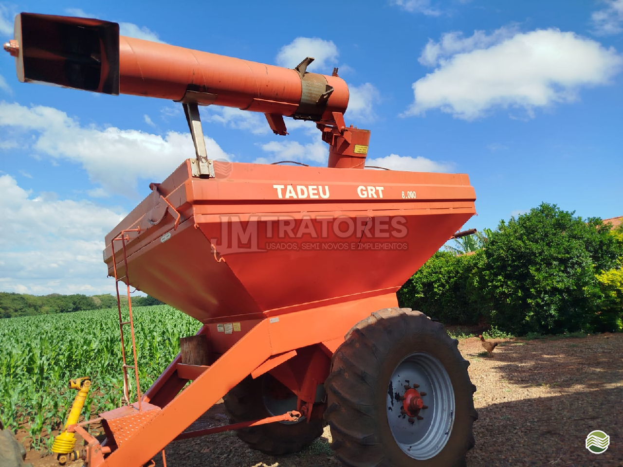 IMPLEMENTOS AGRICOLAS CARRETA BAZUKA GRANELEIRA 8000 JM Tratores  ADAMANTINA SÃO PAULO SP