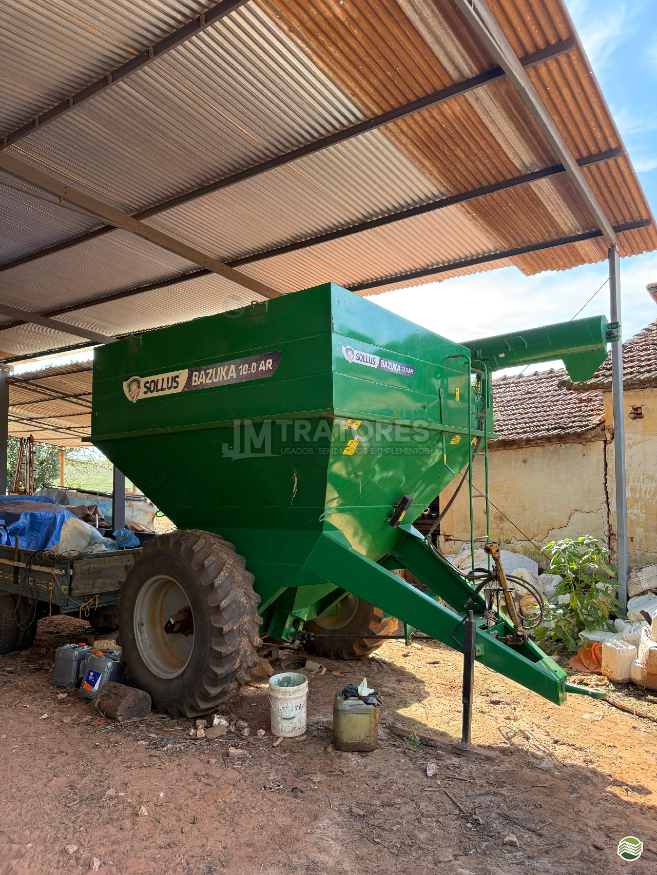 IMPLEMENTOS AGRICOLAS CARRETA BAZUKA GRANELEIRA 10500 JM Tratores  ADAMANTINA SÃO PAULO SP