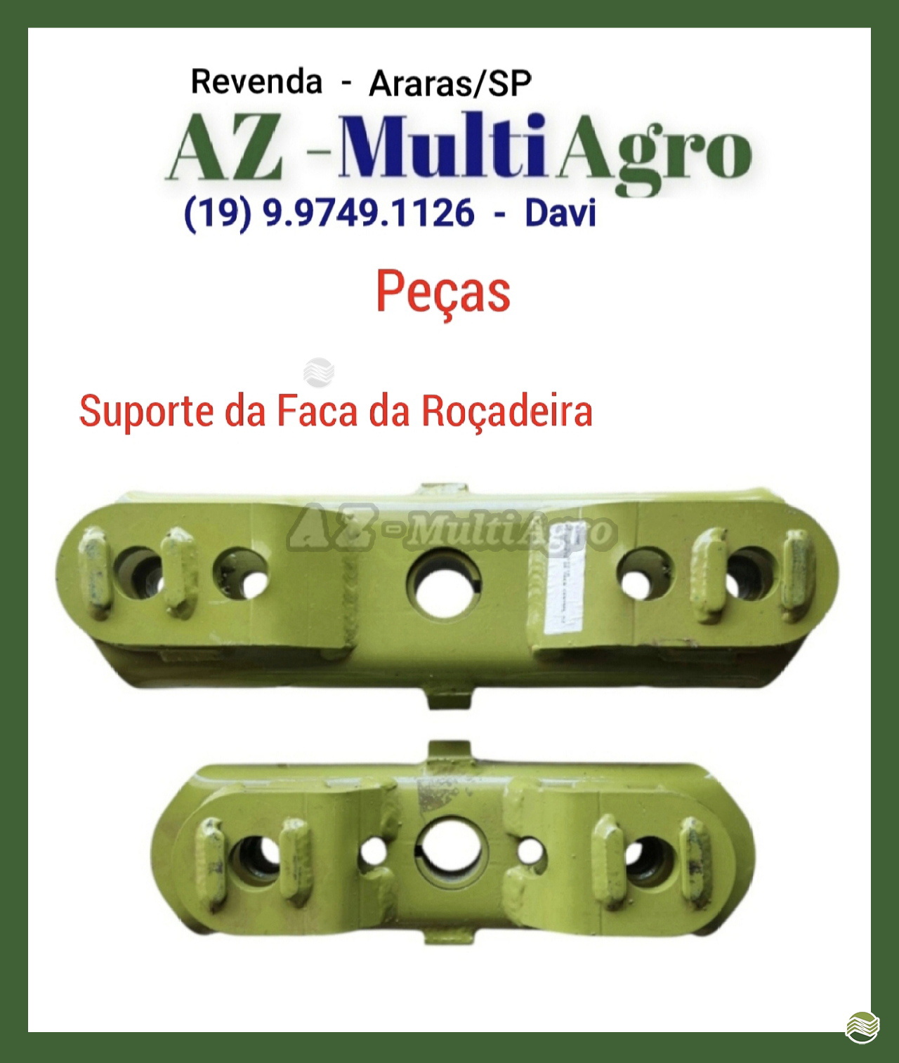 Suporte da Faca da Roçadeira
