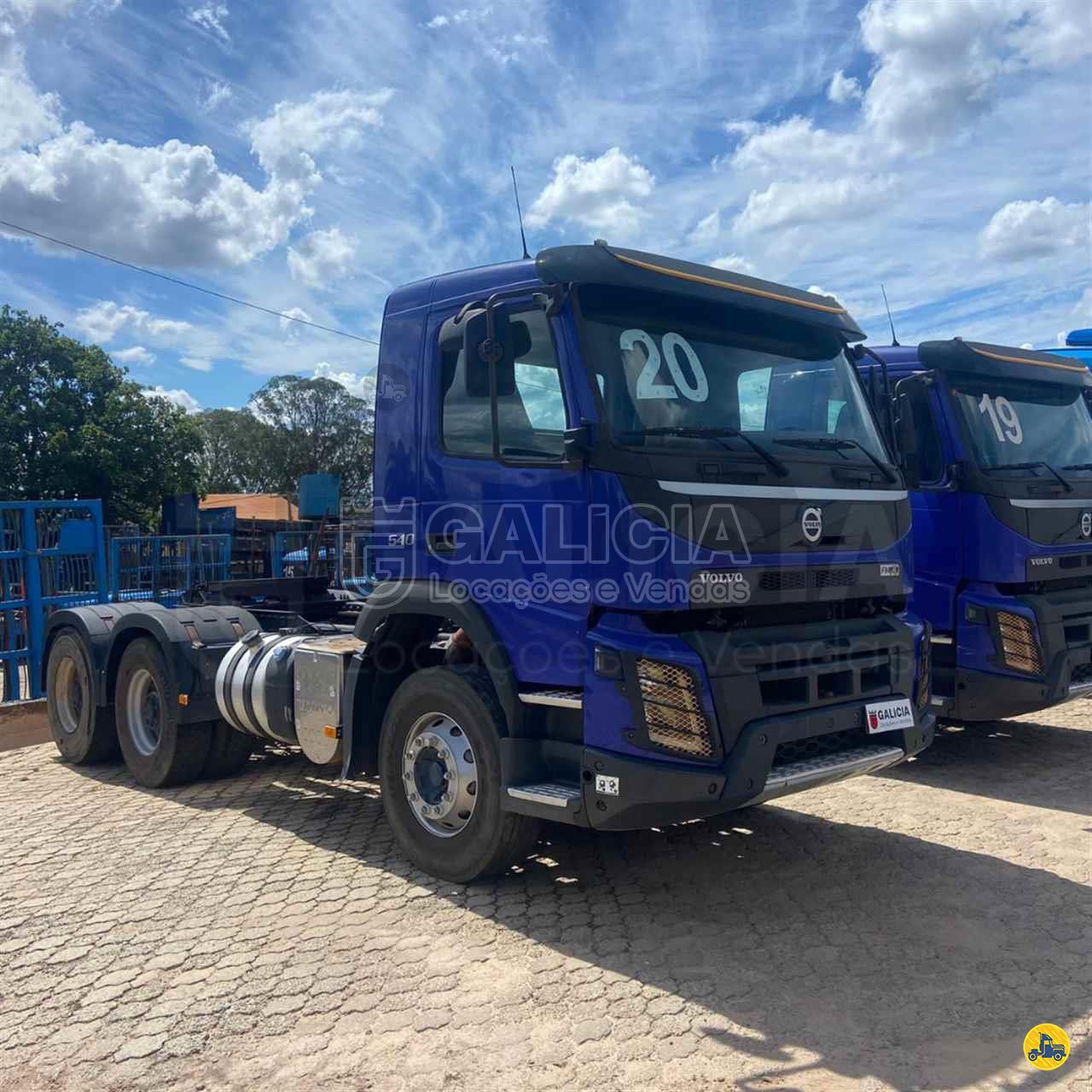 CAMINHAO VOLVO VOLVO FMX 540 Cavalo Mecânico Cavalo 6x4 Galícia Locações e Vendas  BETIM MINAS GERAIS MG