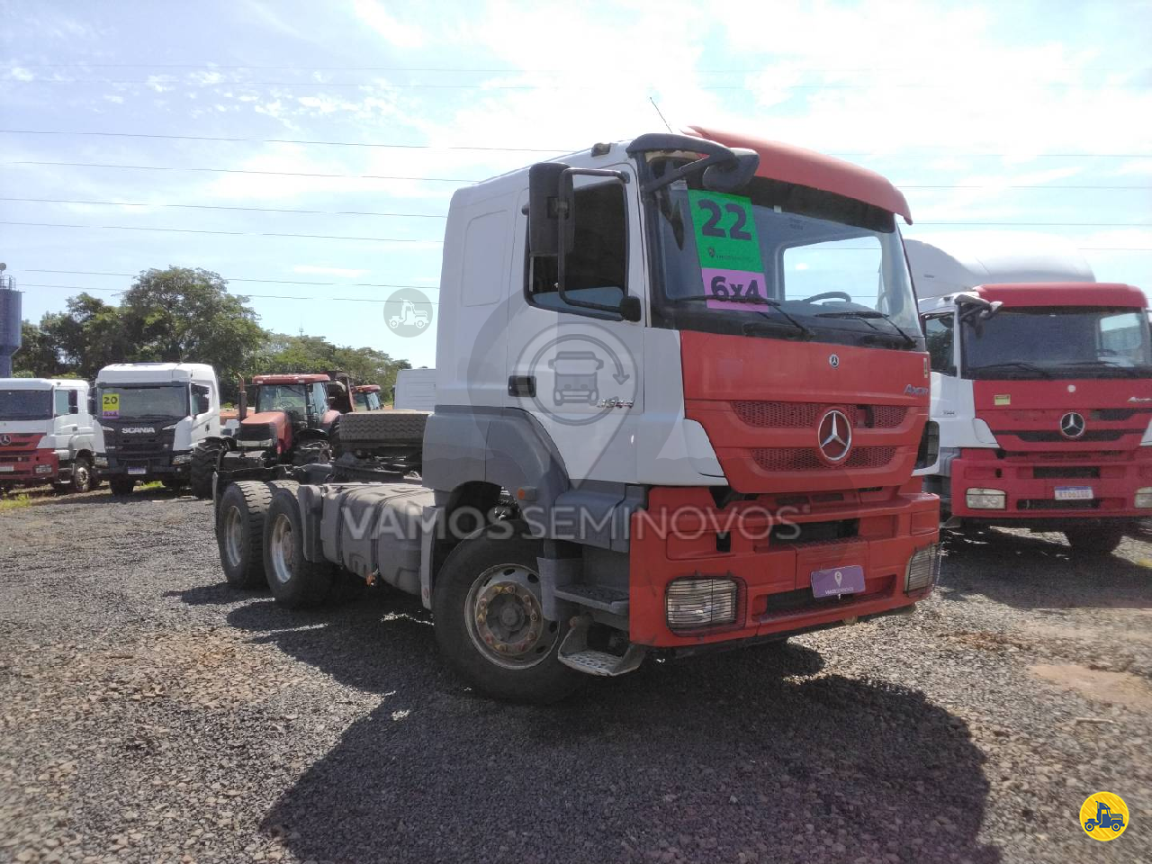 CAMINHAO MERCEDES-BENZ MB 3344 Cavalo Mecânico Truck 6x4 Vamos Seminovos - Ribeirão Preto - Varejo  RIBEIRAO PRETO SÃO PAULO SP