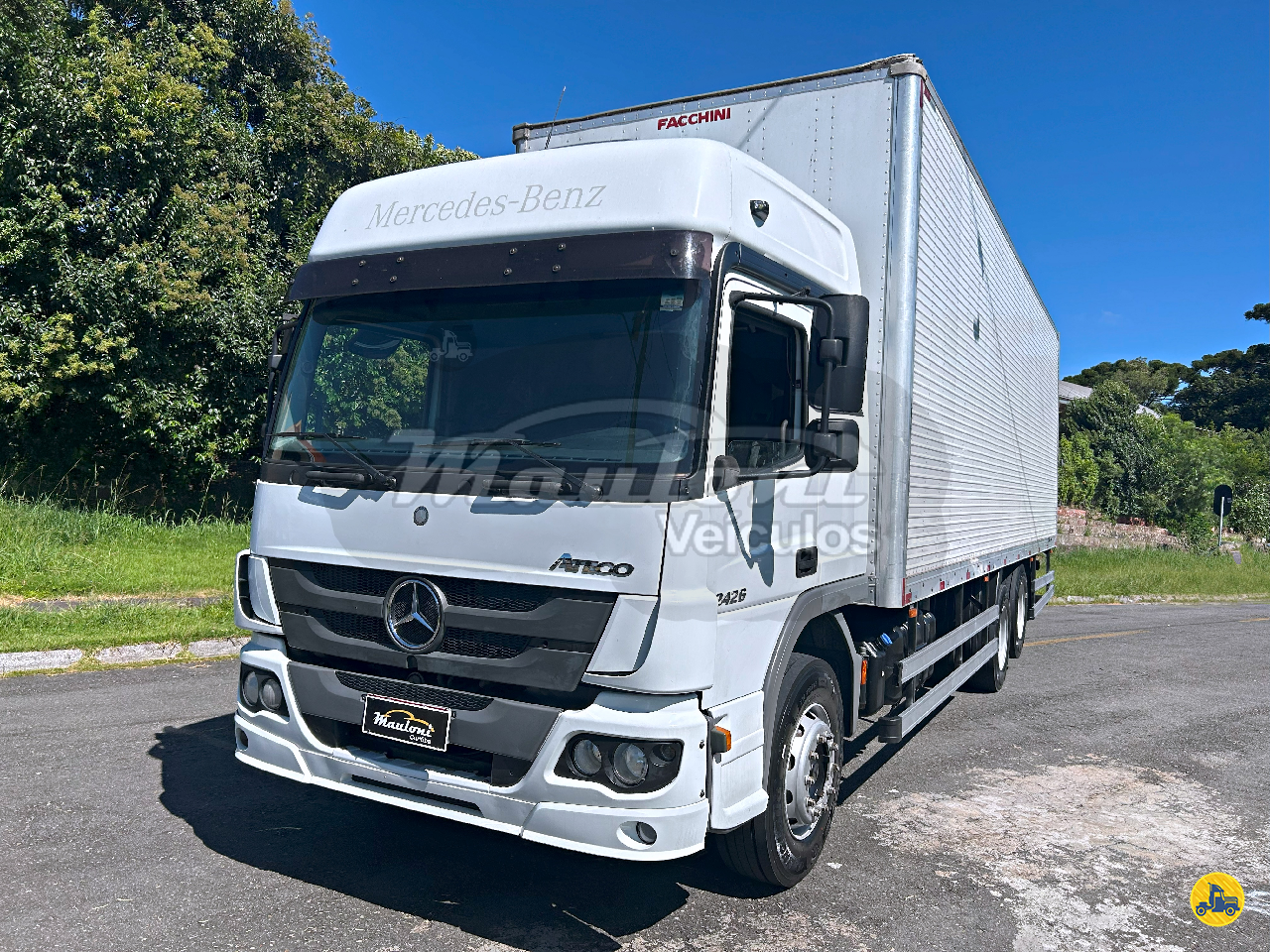 CAMINHAO MERCEDES-BENZ MB 2426 Baú Furgão Cavalo 6x2 Mauloni Veículos CURITIBA PARANÁ PR
