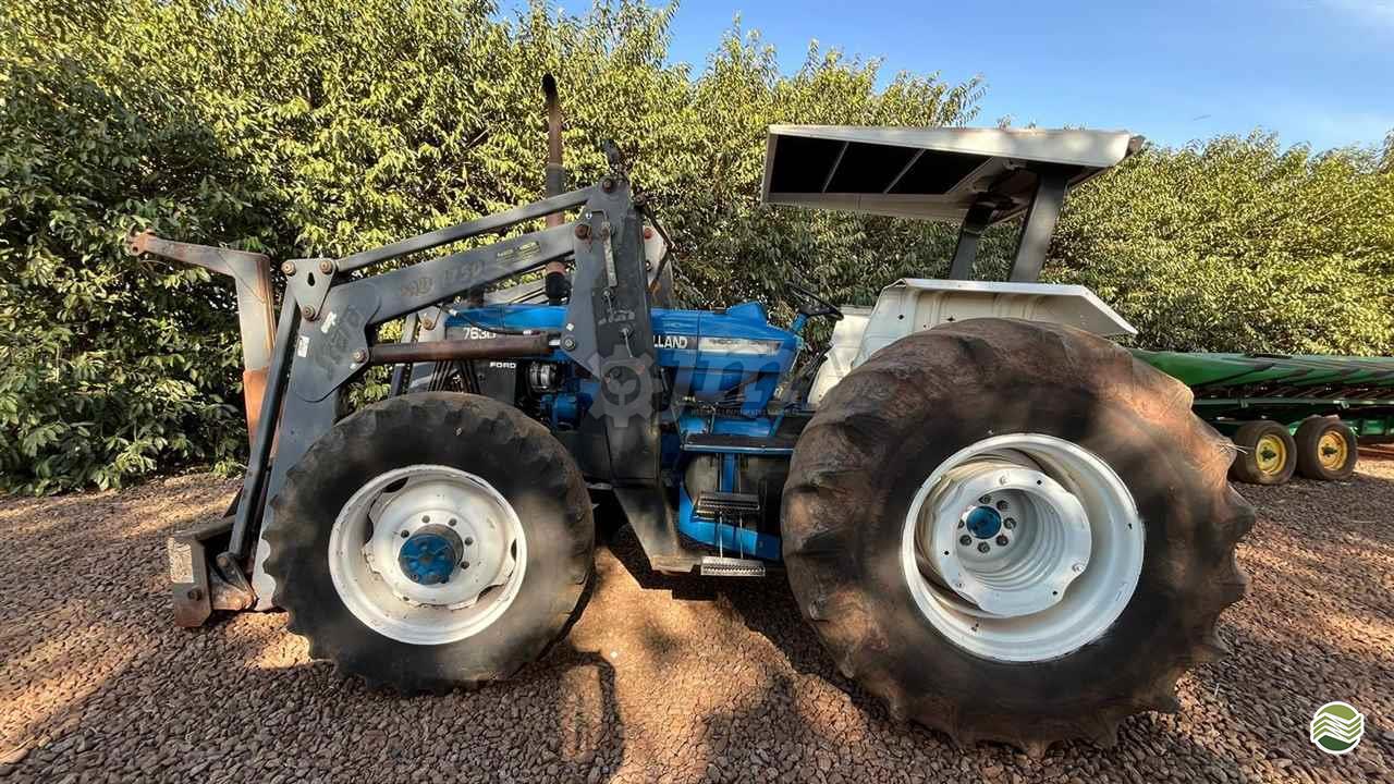 TRATOR NEW HOLLAND NEW 7630 Tração 4x4 JM Máquinas CAARAPO MATO GROSSO DO SUL MS