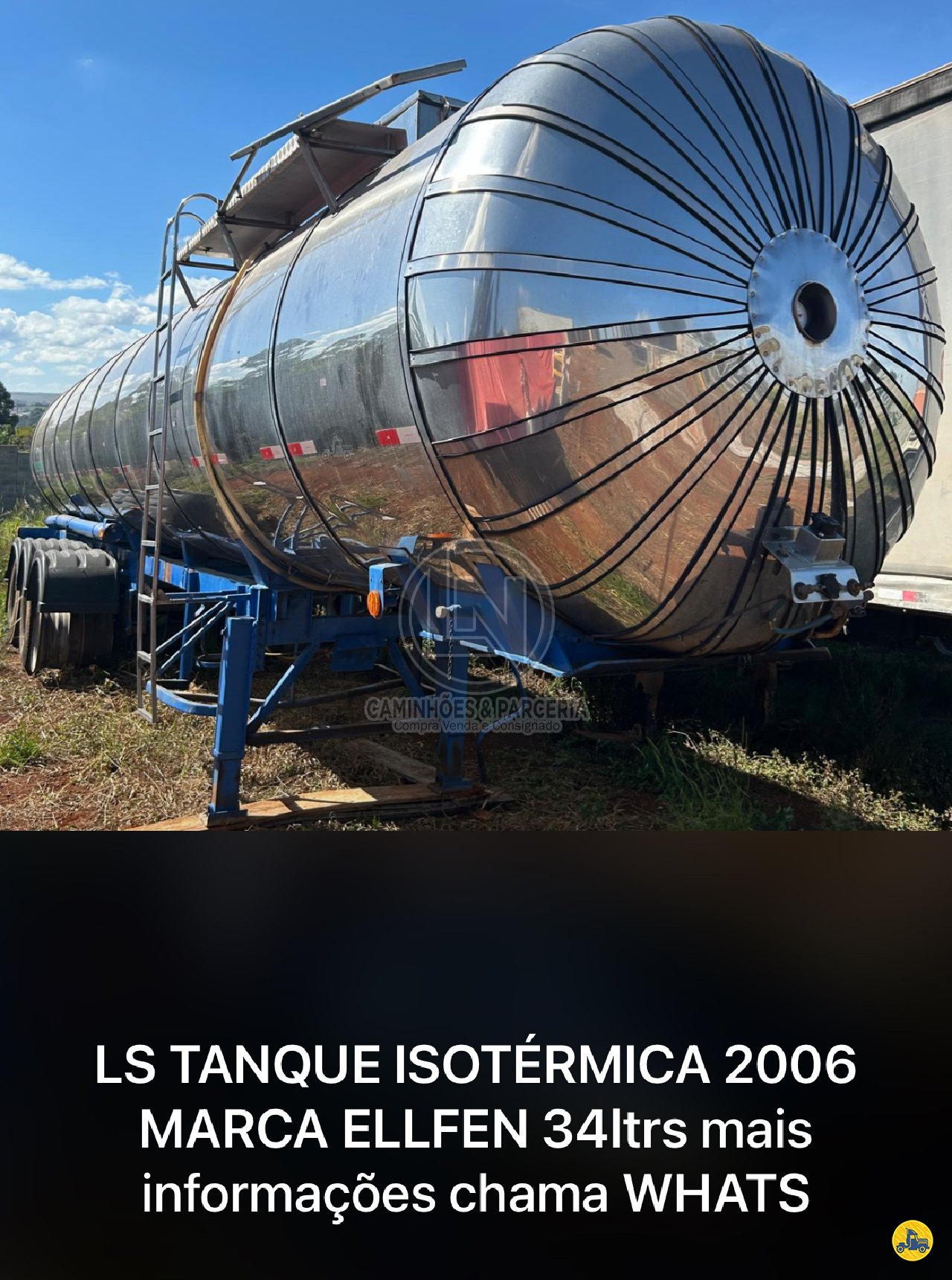 CARRETA SEMI-REBOQUE TANQUE INOX LN Caminhões & Parceria Compra Venda e Consignado PONTA GROSSA PARANÁ PR