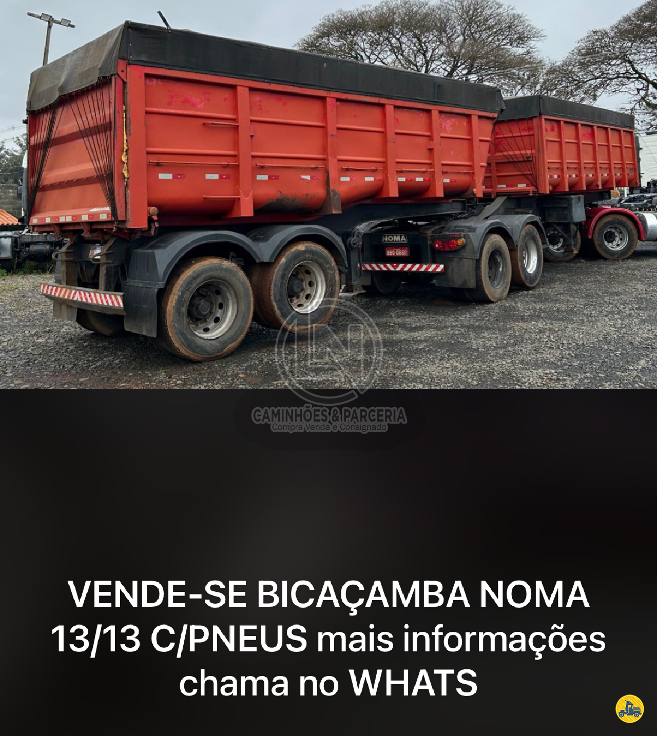 CARRETA BITREM BASCULANTE LN Caminhões & Parceria Compra Venda e Consignado PONTA GROSSA PARANÁ PR