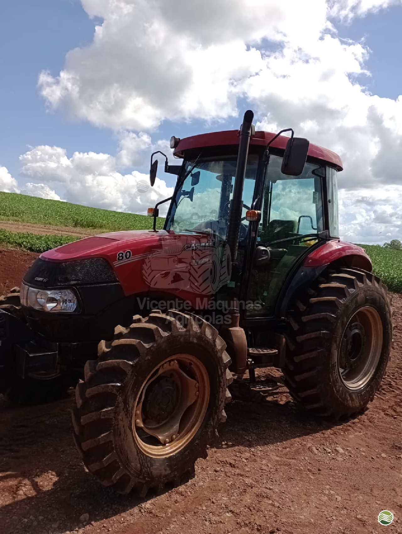 TRATOR CASE CASE Farmall 80 Tração 4x4 Vicente Máquinas Agrícolas CASCAVEL PARANÁ PR