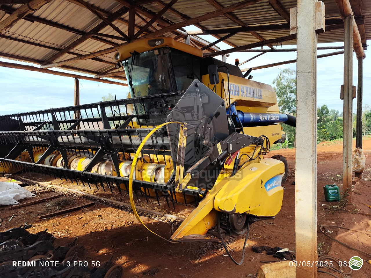 COLHEITADEIRA NEW HOLLAND TC 5070 Vicente Máquinas Agrícolas CASCAVEL PARANÁ PR