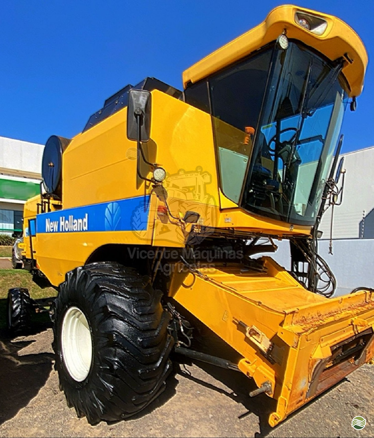 COLHEITADEIRA NEW HOLLAND TC 5070 Vicente Máquinas Agrícolas CASCAVEL PARANÁ PR