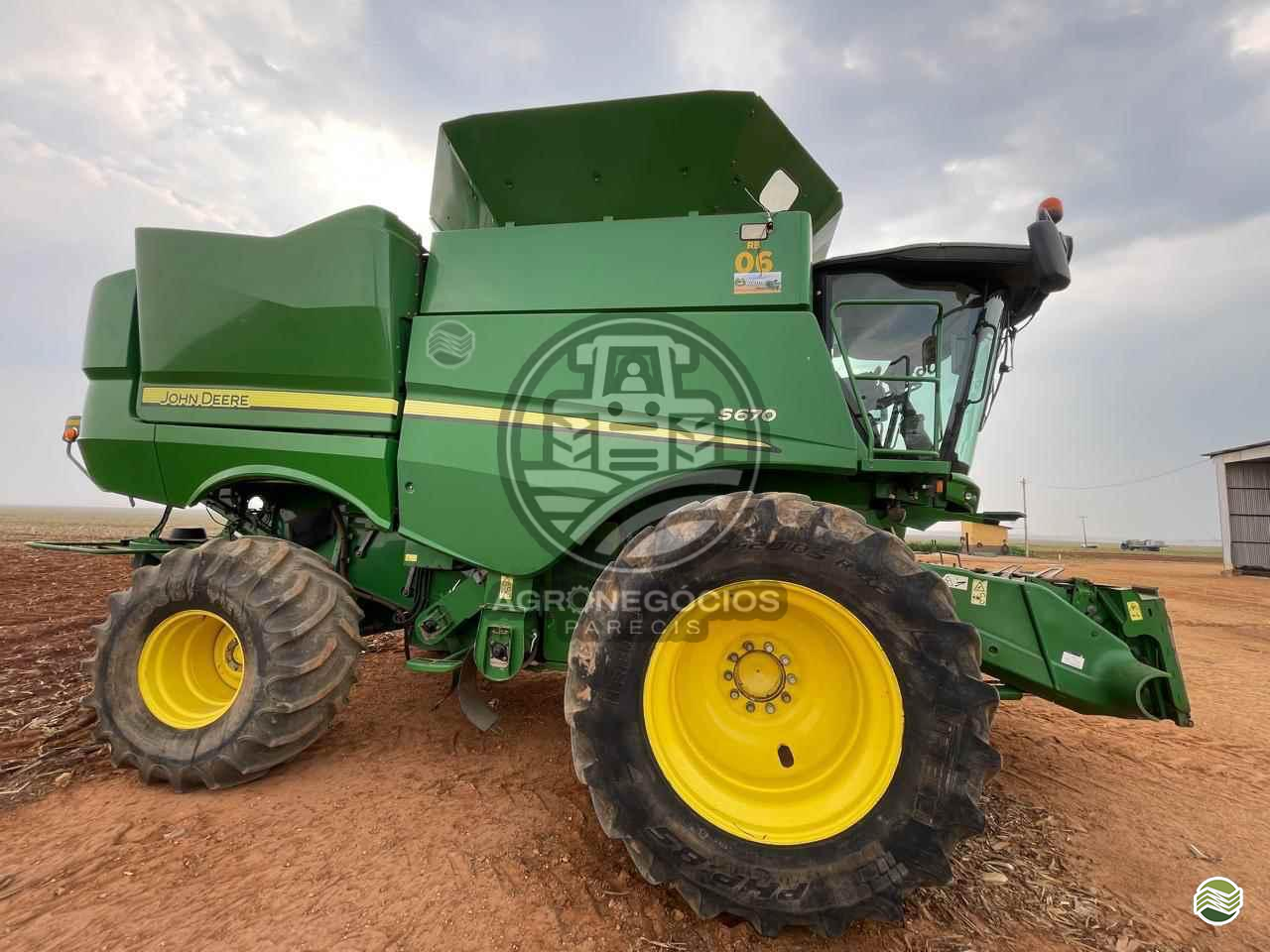 COLHEITADEIRA JOHN DEERE JOHN DEERE S670 Agronegócios Parecis CAMPO NOVO DO PARECIS MATO GROSSO MT