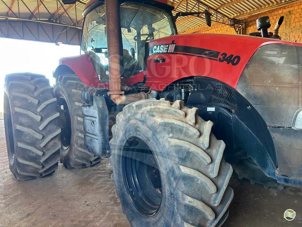 TRATOR CASE MAGNUM 340 Tração 4x4 TS Agro Máquinas Agrícolas PRIMAVERA DO LESTE MATO GROSSO MT