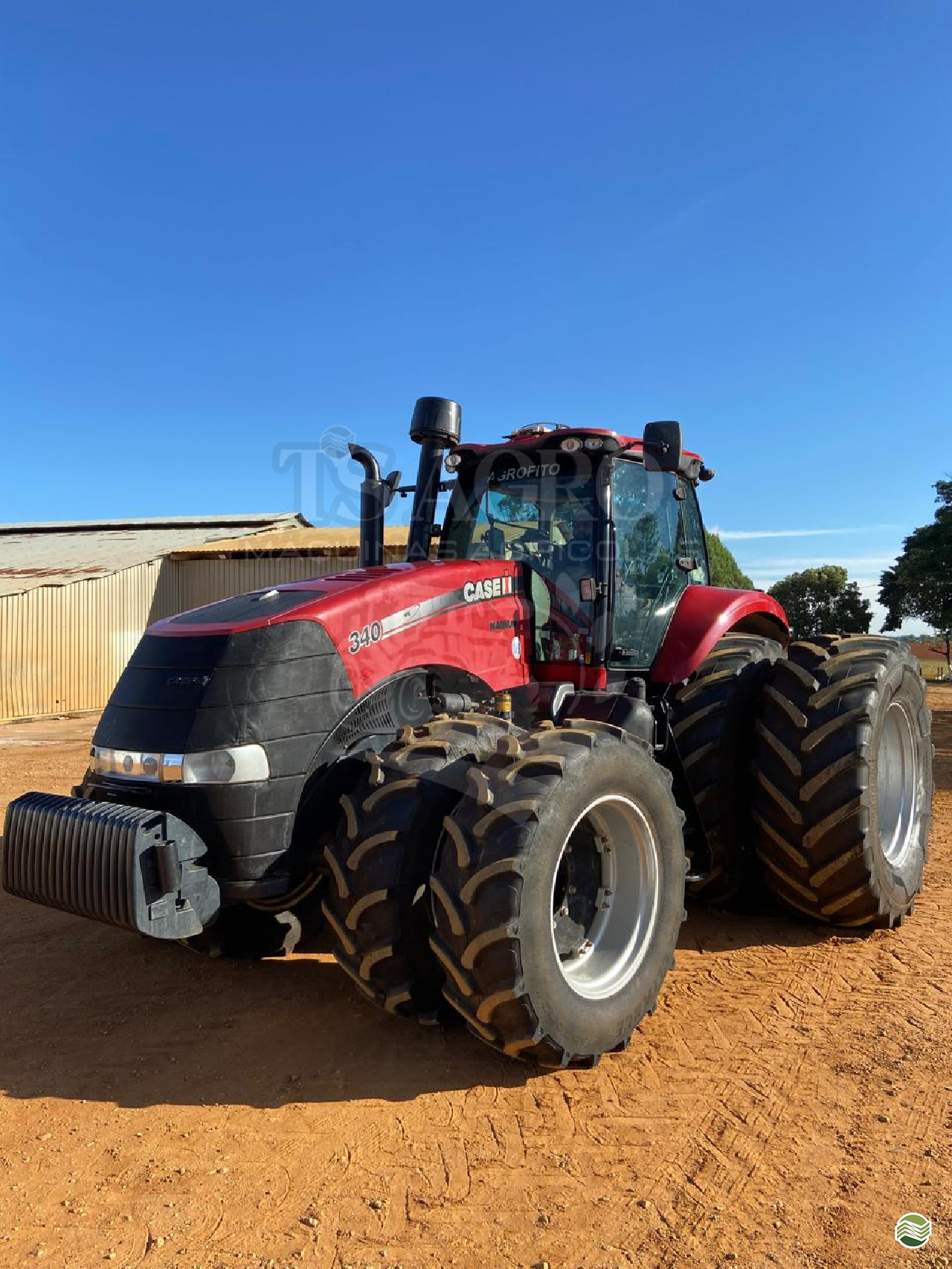 TRATOR CASE MAGNUM 340 Tração 4x4 TS Agro Máquinas Agrícolas PRIMAVERA DO LESTE MATO GROSSO MT