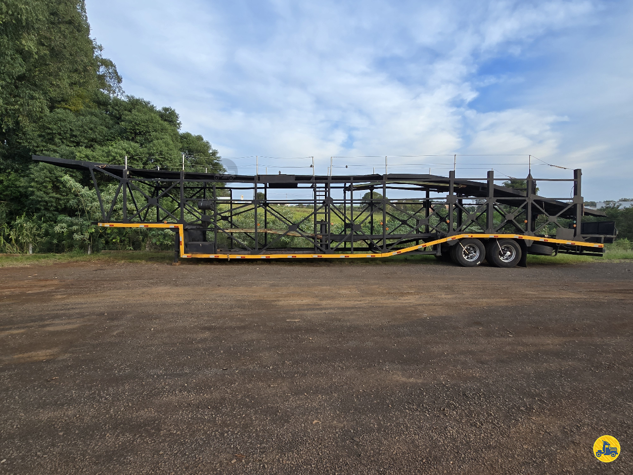 CARRETA SEMI-REBOQUE CEGONHA Transcarro Transportes IJUI RIO GRANDE DO SUL RS