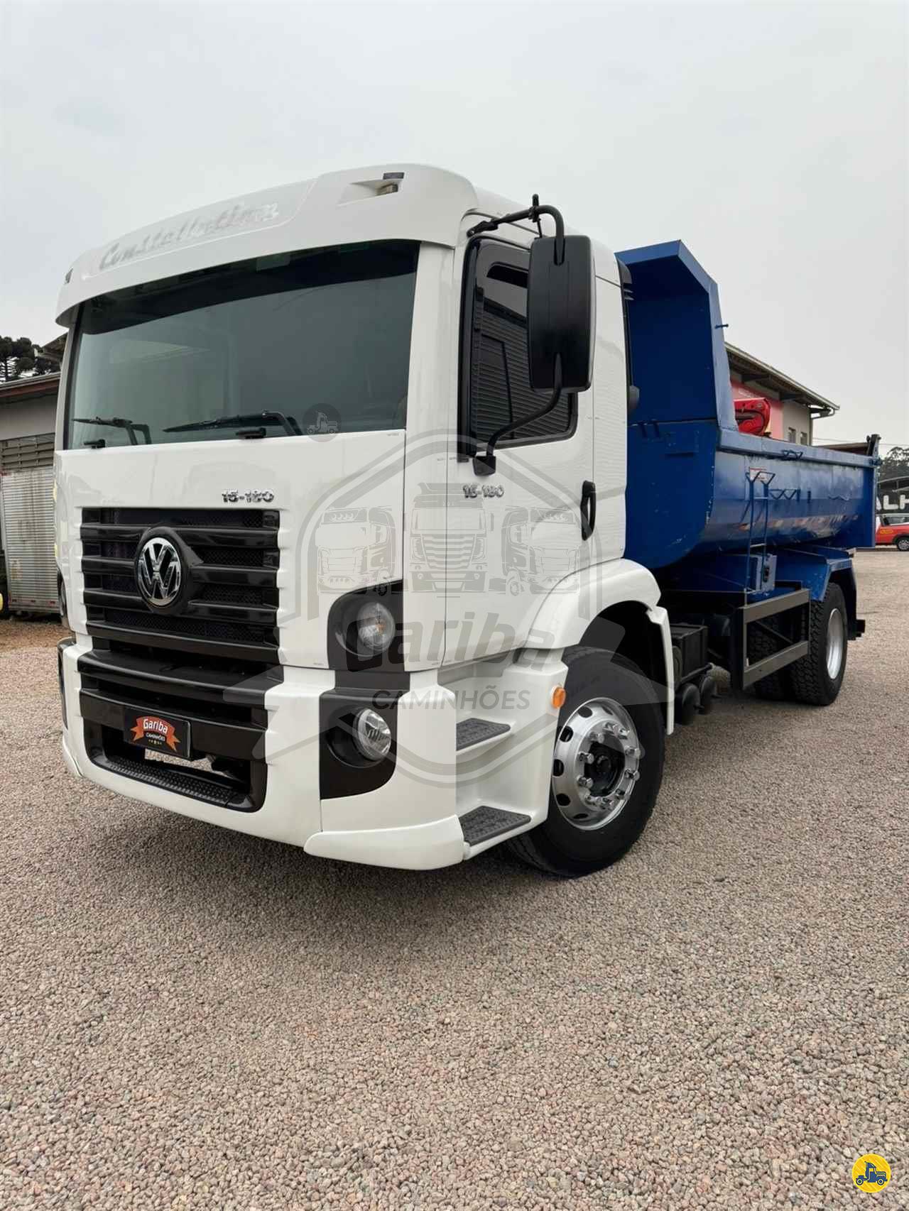 CAMINHAO VOLKSWAGEN VW 15180 Caçamba Basculante Toco 4x2 Gariba Caminhões FAZENDA RIO GRANDE PARANÁ PR