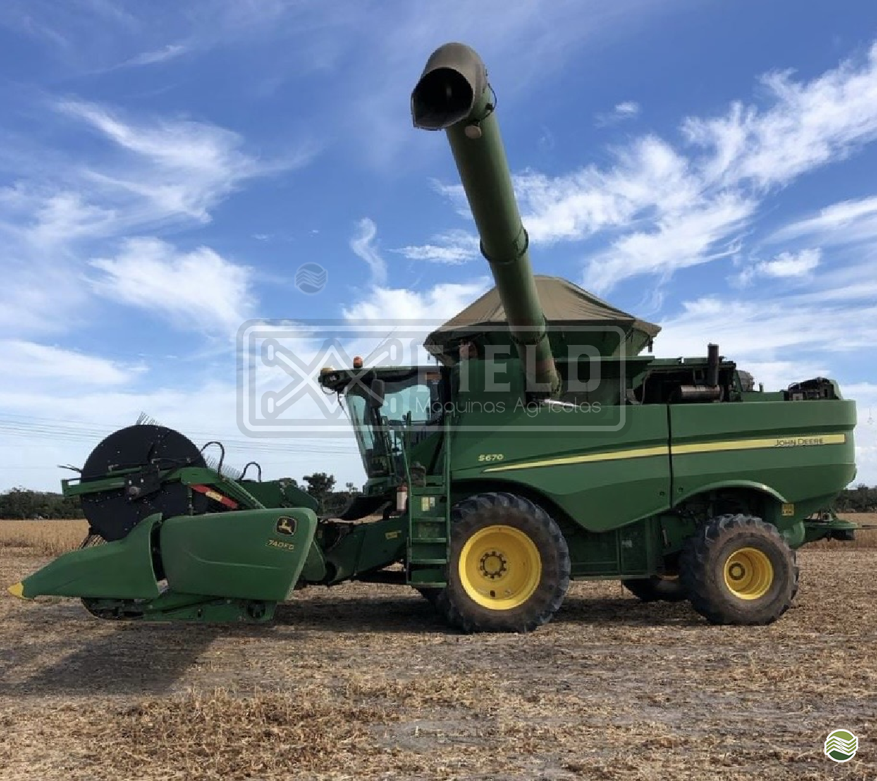COLHEITADEIRA JOHN DEERE JOHN DEERE S670 Field Máquinas Agrícolas CLEVELANDIA PARANÁ PR