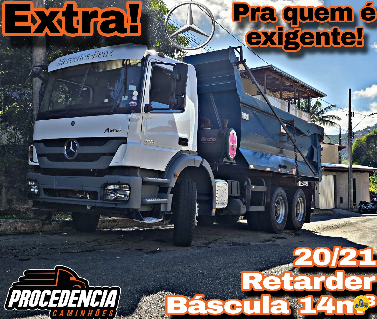 CAMINHAO MERCEDES-BENZ MB 3131 Caçamba Basculante Truck 6x4 Procedência Caminhões CONTAGEM MINAS GERAIS MG