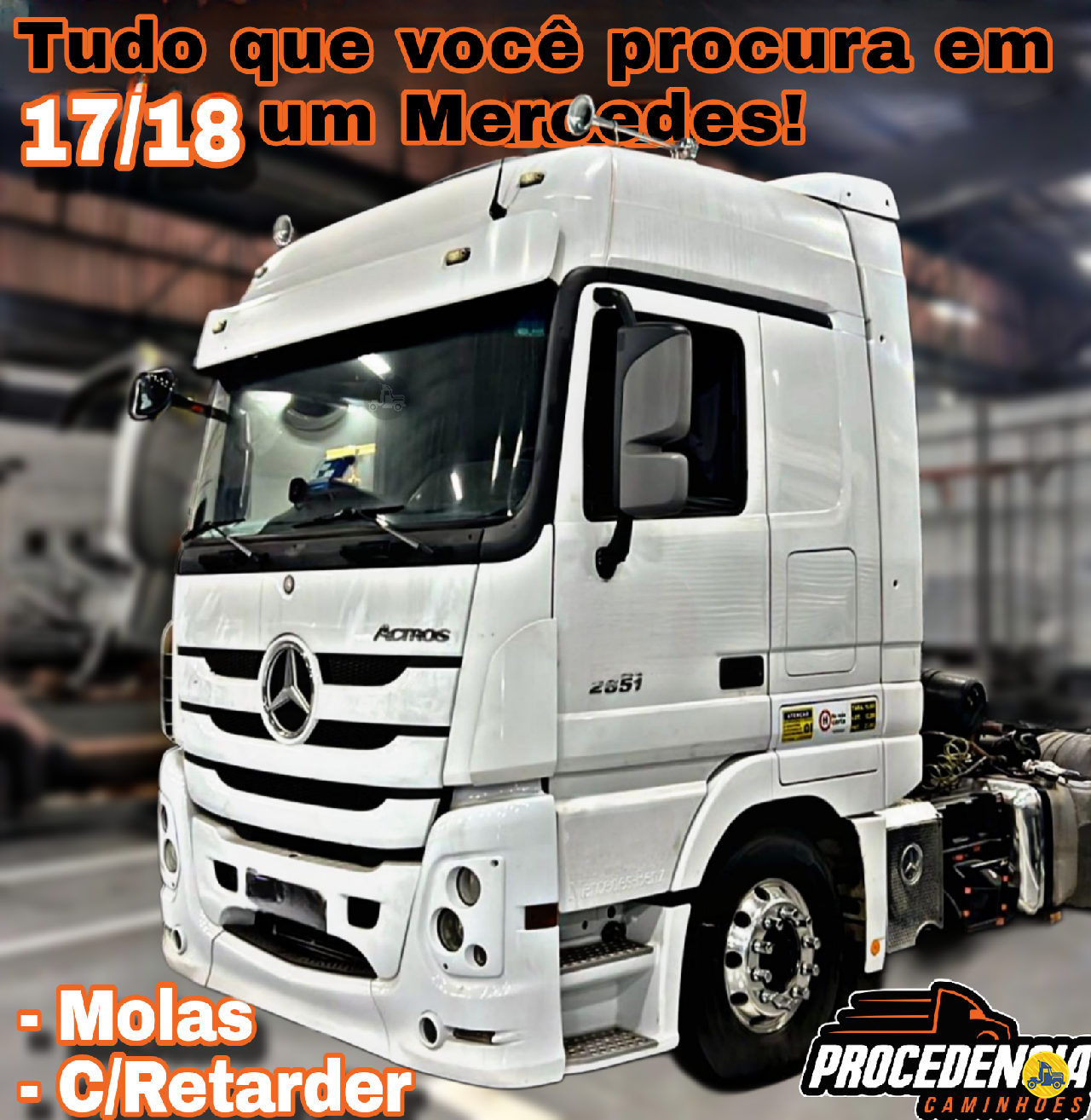 CAMINHAO MERCEDES-BENZ MB 2651 Cavalo Mecânico Cavalo 6x4 Procedência Caminhões CONTAGEM MINAS GERAIS MG