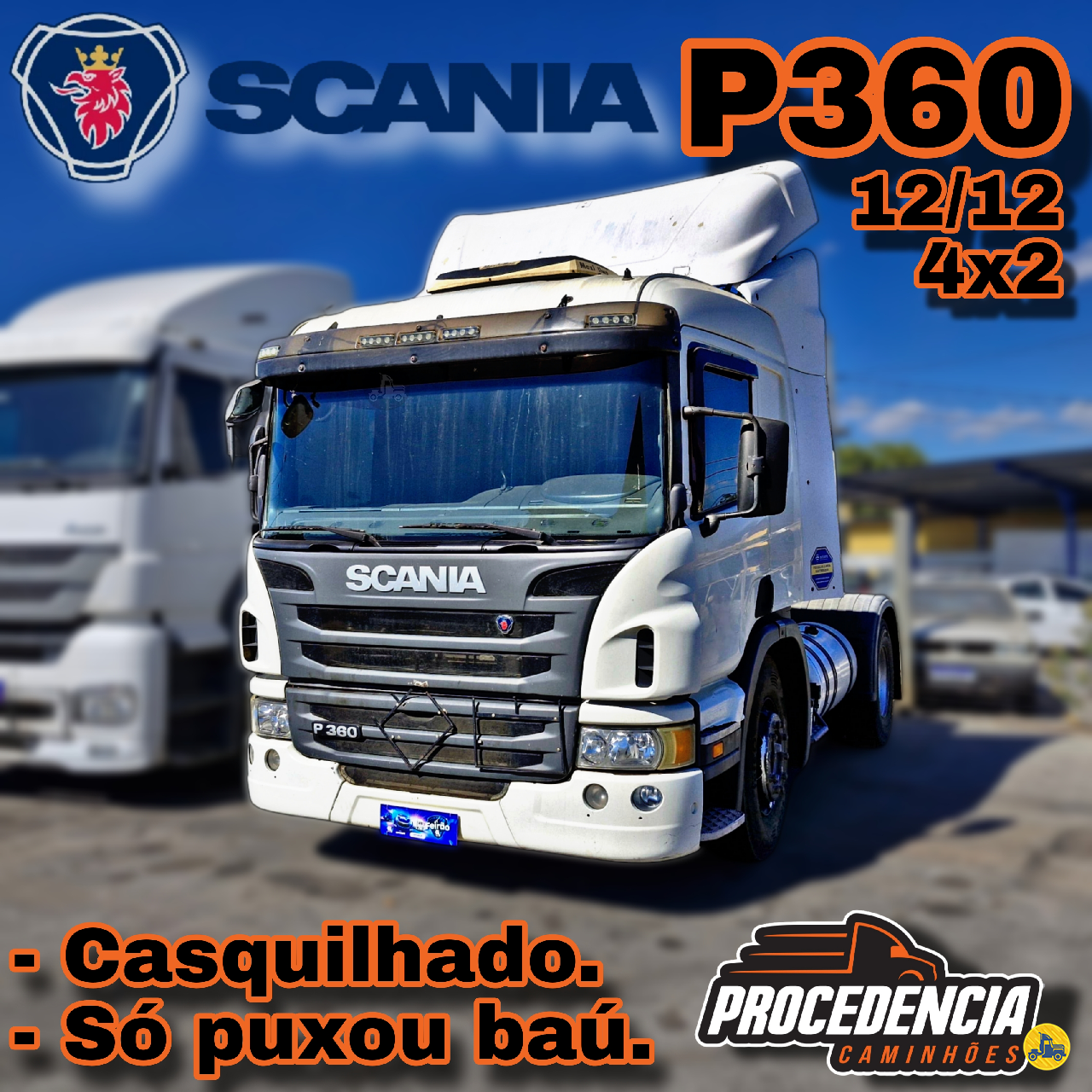CAMINHAO SCANIA SCANIA P360 Cavalo Mecânico Toco 4x2 Procedência Caminhões CONTAGEM MINAS GERAIS MG